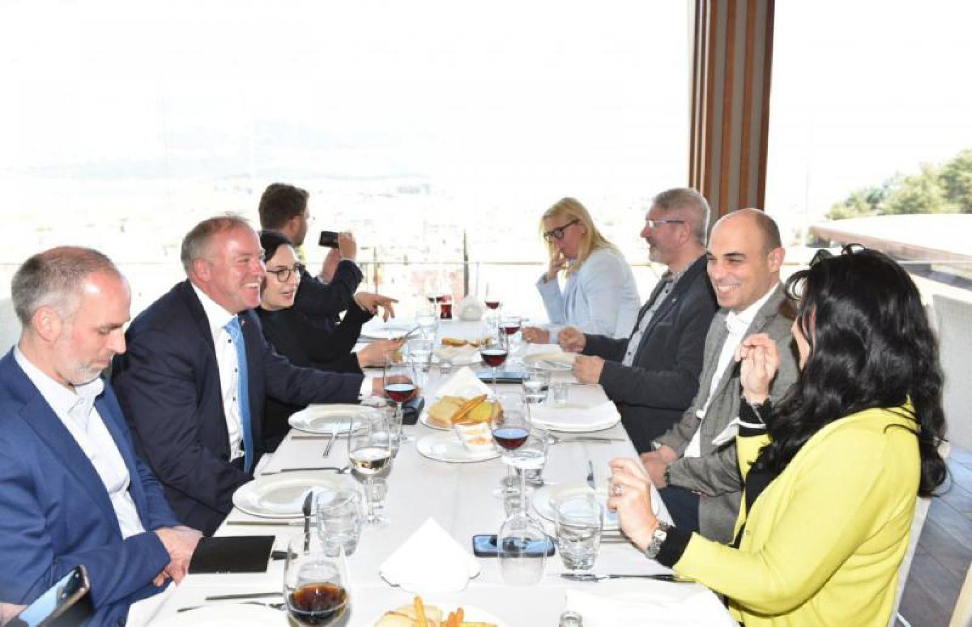 Natech news: Natech’s CEO at a Lunch with German MPs in Ioannina