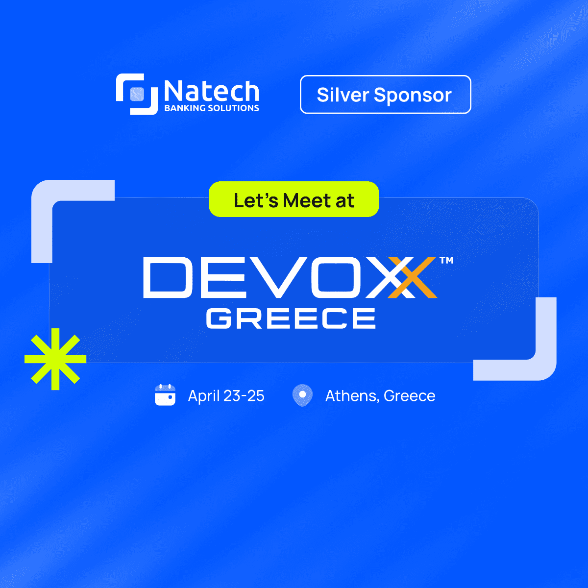 Natech events: Natech at Devoxx Greece 2026 | Silver Sponsor
