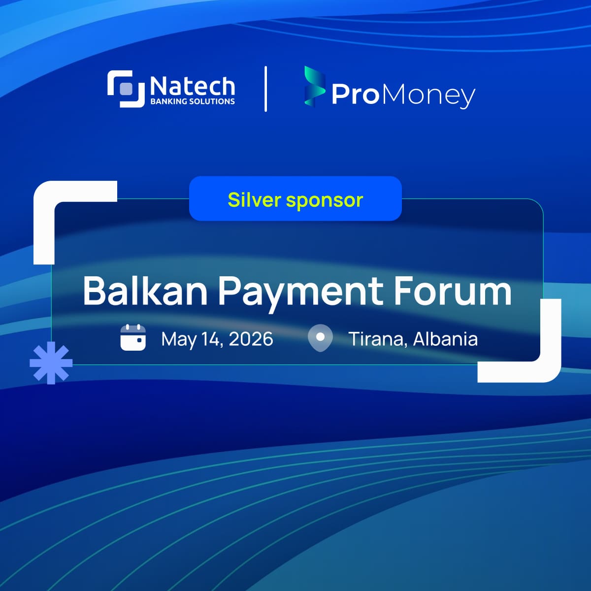 Natech events: Natech at Balkan Payment Forum 2026 – Silver Sponsor